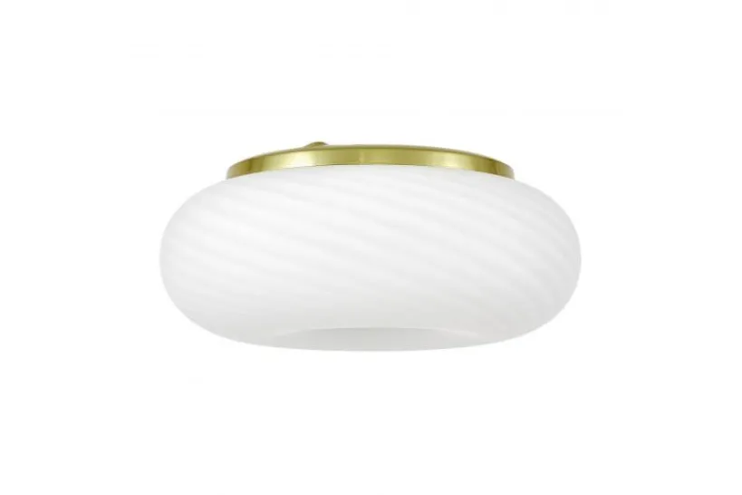 Arrediorg LAMPADA DA SOFFITTO MODERNA E ORO MONARTE D28