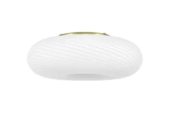 Arrediorg LAMPADA DA SOFFITTO MODERNA E ORO MONARTE D38