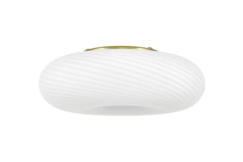 Arrediorg LAMPADA DA SOFFITTO MODERNA E ORO MONARTE D38