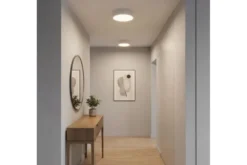 Arrediorg LAMPADA DA SOFFITTO MODERNA BIANCA ORBO D30