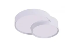 Arrediorg LAMPADA DA SOFFITTO MODERNA BIANCA ORBO DUO D40