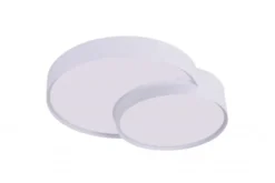 Arrediorg LAMPADA DA SOFFITTO MODERNA BIANCA ORBO DUO D48