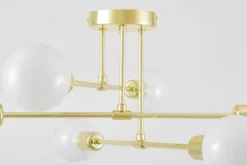 Arrediorg LAMPADA DA SOFFITTO MODERNA CLASSICA NOVA W6