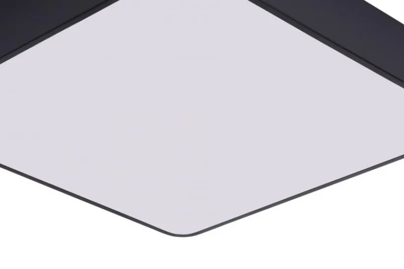 Arrediorg LAMPADA DA SOFFITTO MODERNA CUBO D50 NERA