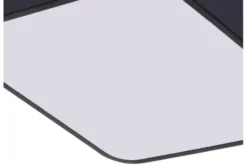 Arrediorg LAMPADA DA SOFFITTO MODERNA CUBO D30 NERA