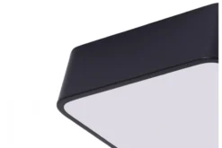 Arrediorg LAMPADA DA SOFFITTO MODERNA CUBO D30 NERA