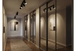 Arrediorg LAMPADA DA SOFFITTO MODERNA NERA NEO W4