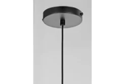 Arrediorg LAMPADA DA SOFFITTO MODERNA NERA LEDO W5