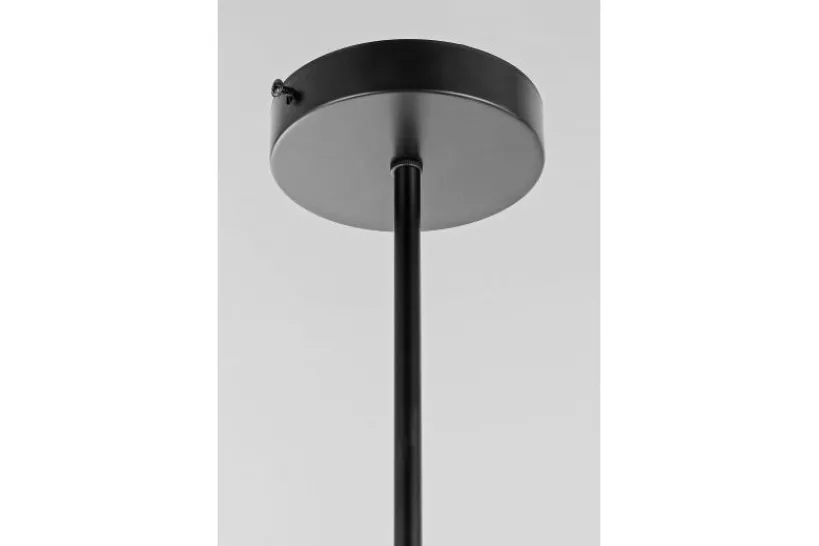 Arrediorg LAMPADA DA SOFFITTO MODERNA NERA FINO PRO W4