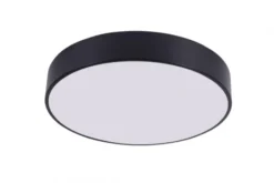 Arrediorg LAMPADA DA SOFFITTO MODERNA NERA ORBO D50