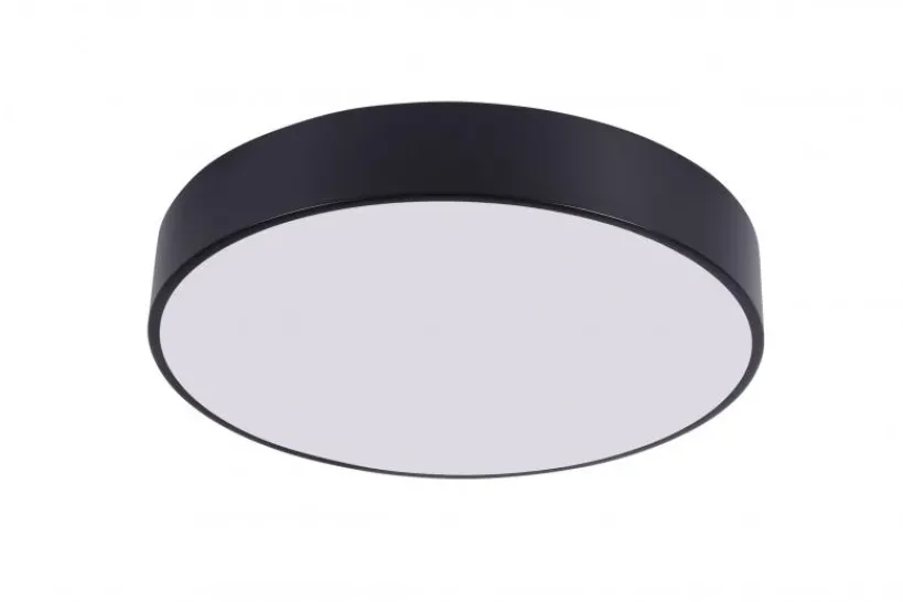 Arrediorg LAMPADA DA SOFFITTO MODERNA NERA ORBO D50
