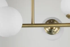 Arrediorg LAMPADA DA SOFFITTO MODERNA OTTONE FINO W8
