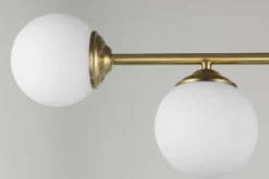 Arrediorg LAMPADA DA SOFFITTO MODERNA OTTONE FINO W3