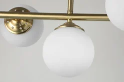 Arrediorg LAMPADA DA SOFFITTO MODERNA OTTONE FINO W5