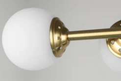 Arrediorg LAMPADA DA SOFFITTO MODERNA OTTONE FINO W5