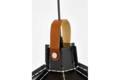 Arrediorg LAMPADA DA SOFFITTO NERA DONA W1