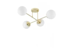 Arrediorg Lampada da soffitto oro a sfera FINO W4