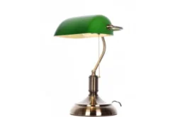 Arrediorg Lampada da tavolo Churchill con paralume colore