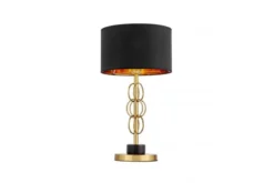 Arrediorg Lampada da tavolo comodino AZZARIA Ottone