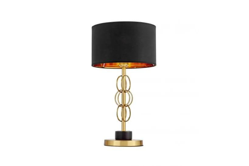 Arrediorg Lampada da tavolo comodino AZZARIA Ottone