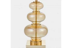 Arrediorg Lampada da tavolo comodino BRISTON Oro