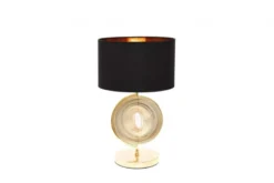 Arrediorg Lampada da tavolo comodino glamour MONTERONI -Oro
