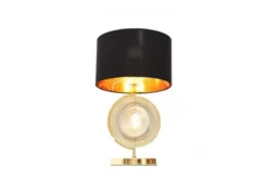 Arrediorg Lampada da tavolo comodino glamour MONTERONI -Oro