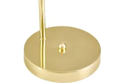 Arrediorg LAMPADA DA TAVOLO MODERNA CLASSICA ORO TESO W1