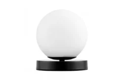 Arrediorg LAMPADA DA TAVOLO MODERNA NERA FREDICA W1