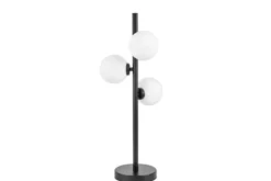 Arrediorg LAMPADA DA TAVOLO MODERNA NERA MARSIADA W3