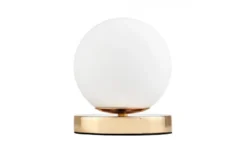 Arrediorg LAMPADA DA TAVOLO MODERNA ORO CALDO FREDICA W1