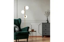 Arrediorg Lampada da terra di design moderno FREDICA W3 Ottone