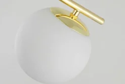 Arrediorg LAMPADA MODERNA DA SOFFITTO CLASSIC ORO LEDO W4