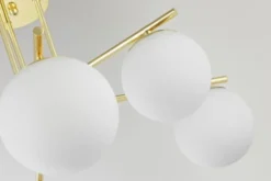 Arrediorg LAMPADA MODERNA DA SOFFITTO CLASSIC ORO LEDO W6