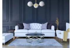 Arrediorg LAMPADA MODERNA DA SOFFITTO CLASSIC ORO LEDO W3