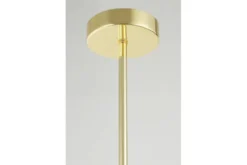 Arrediorg LAMPADA MODERNA DA SOFFITTO CLASSICA ORO LEDO W3