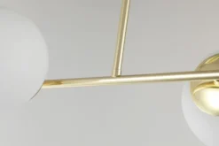 Arrediorg LAMPADA MODERNA DA SOFFITTO CLASSIC ORO LEDO W2