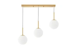 Arrediorg LAMPADA MODERNA TRIPLA ORO FREDICA W3 PRO