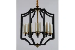 Arrediorg Lampadario a e ottone VIGATTO W8