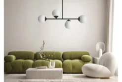 Arrediorg Lampadario a 4 sfere metallo FINO W4