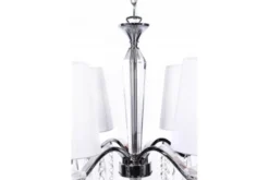 Arrediorg Lampadario a sospensione classico di cristallo Alessia W4