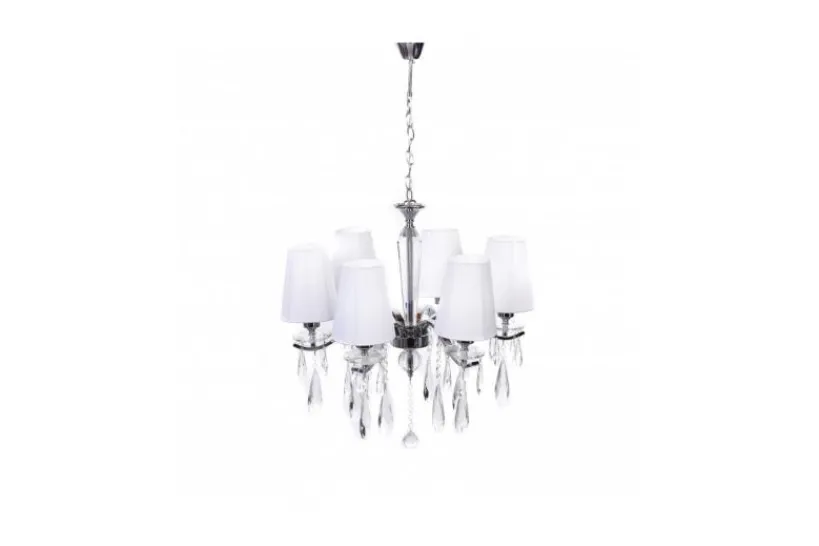 Arrediorg Lampadario a sospensione classico di cristallo Alessia W6