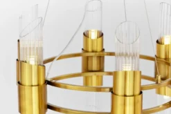 Arrediorg Lampadario a sospensione design moderno in vetro CHARLSTON W6