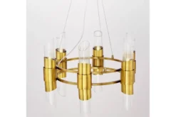 Arrediorg Lampadario a sospensione design moderno in vetro CHARLSTON W6