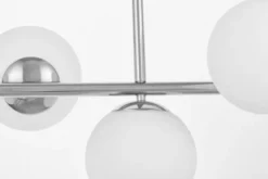 Arrediorg Lampadario a sospensione di design moderno FREDICA W7 Cromo