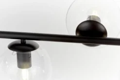 Arrediorg Lampadario a sospensione di design moderno sfere in vetro FREDICA W7