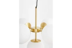 Arrediorg Lampadario a sospensione di design moderno 5 luci a sfere STELVIO W5