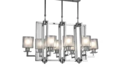 Arrediorg Lampadario a sospensione moderno di metallo colore MANHATTAN PRO
