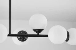 Arrediorg Lampadario a sospensione 8 sfere FINO W8