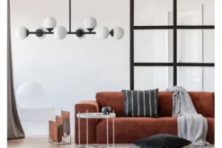 Arrediorg Lampadario a sospensione 8 sfere FINO W8